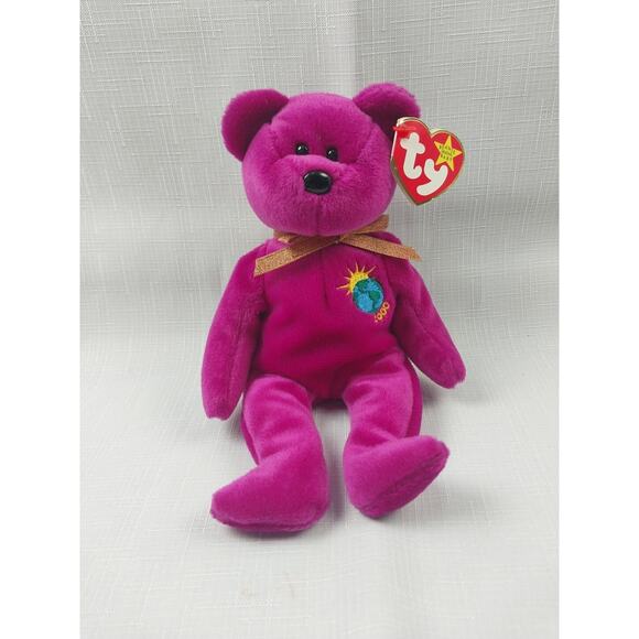 Ty Beanie Babies Millennium Bear Plush Toy Era's
